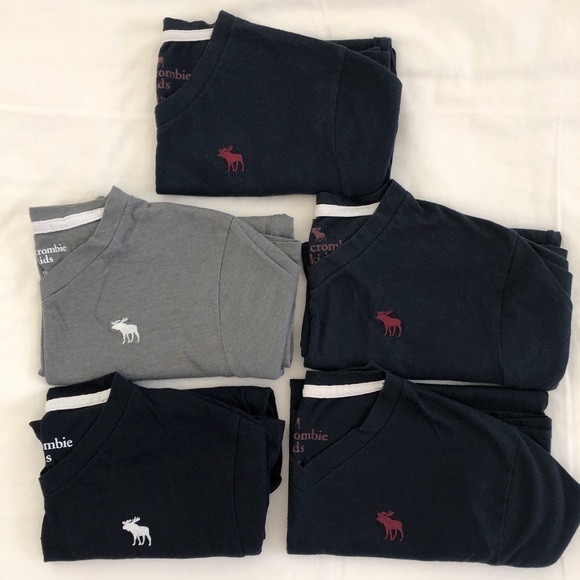 abercrombie kids Other - (15/16) abercrombie kids boy v-neck t-shirt bundle
